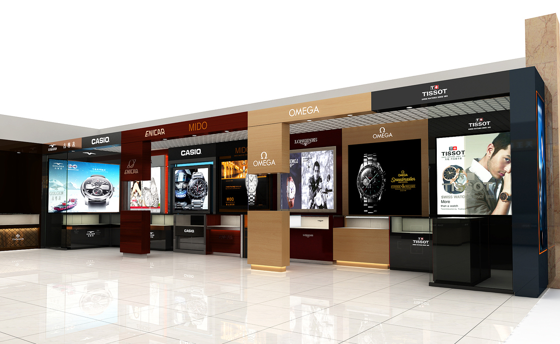 展柜制作要為顧客提供足夠的方便(圖1) 展柜制作要為顧客提供足夠的方便(圖1)