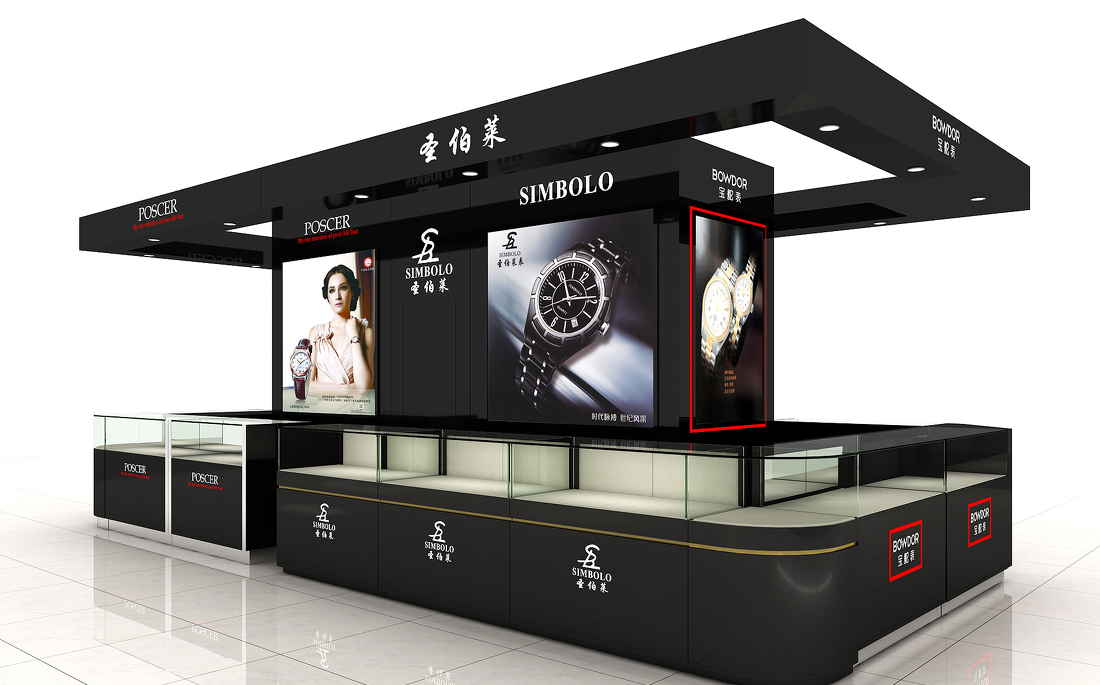 圣伯萊展柜設計方案參考(圖1)