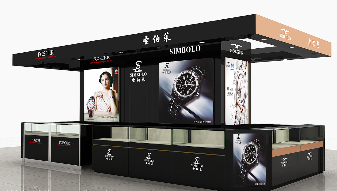 圣伯萊展柜設計方案參考(圖2)