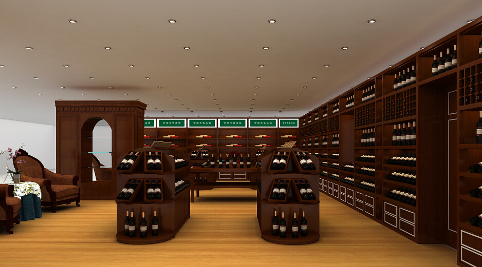 中國煙草 展示柜設(shè)計(jì)裝修圖(圖3)