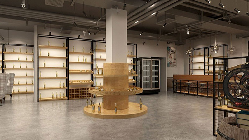 紅酒廳 展標(biāo)柜設(shè)計(jì)方案(圖1) 紅酒廳 展標(biāo)柜設(shè)計(jì)方案(圖1)