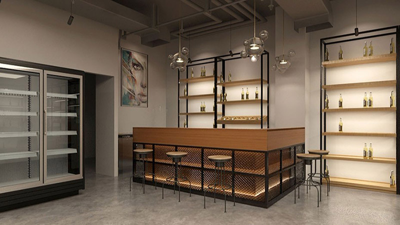 紅酒廳 展標(biāo)柜設(shè)計(jì)方案(圖2) 紅酒廳 展標(biāo)柜設(shè)計(jì)方案(圖2)